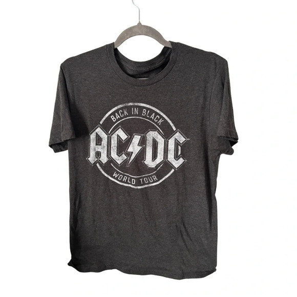 Unbranded | AC/DC Back in Black Graphic T-Shirt | Size M - Picture 1 of 5